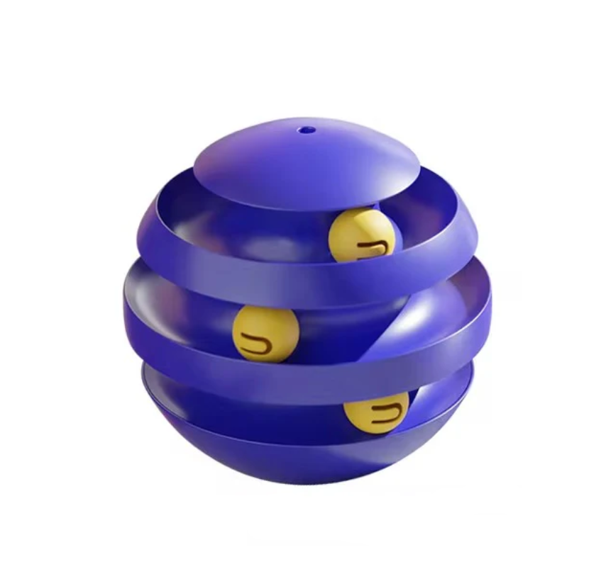 Cat Rotating Tumbler Ball Toy